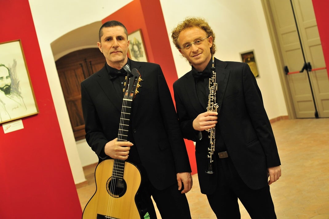 Il Duo Astor, chitarra e oboe, al Teatro Garibaldi di Enna - Hashtag Sicilia