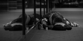 Homeless. Foto di Marc Brüneke