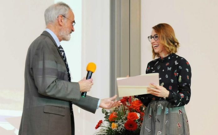 Marta Rovituso riceve il premio Christoph Schmelzer 2016