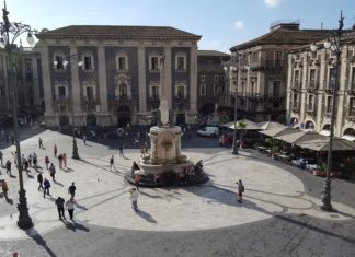 piazza duomo, Catania