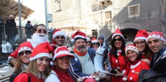 Santa Claus parade. Catania Social