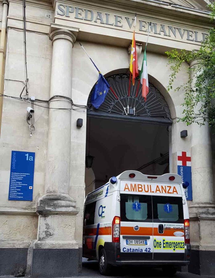 pronto soccorso ospedale Vittorio Emanuele Catania