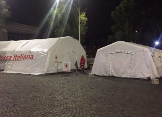 tenda Croce Rossa