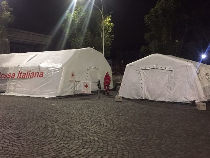 tenda Croce Rossa