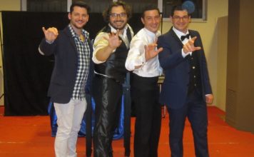 Claudio Randazzo, Dimitri Tos,i Davide Collura, Armando Calabrese. Club magico catanese