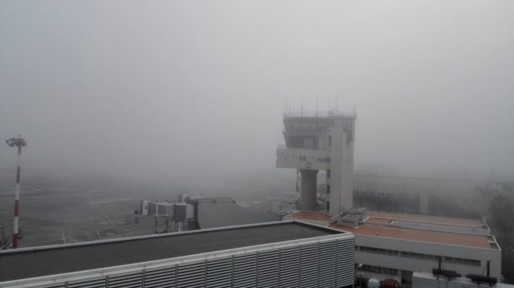 Nebbia aeroporto Catania