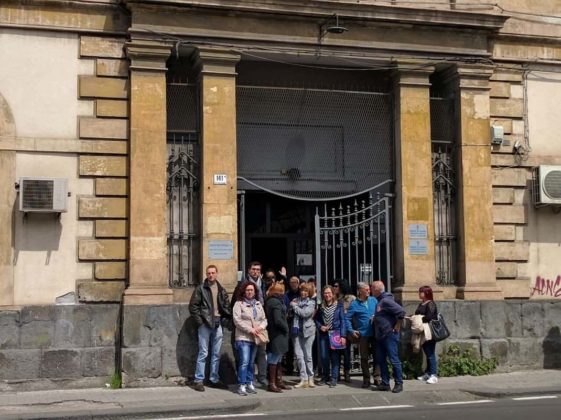 Protesta Istituti Assistenziali Catania