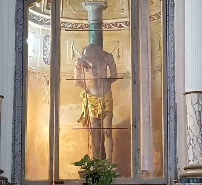 Sortino, S. Sofia, Cristo alla colonna