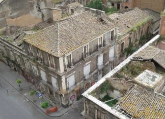 San Berillo, Catania dall'alto