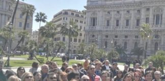 Avvocati liberi protesta Roma