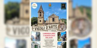 A Larderia (ME) torna “Vicoli d’Arte”: il 1° agosto la seconda edizione tra arte, cultura e tradizioni