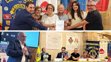 Avola (SR), firmato il protocollo tra Lions e associazioni di volontariato