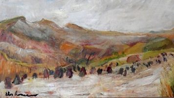 Notti di BCsicilia. Nissoria (EN), il paesaggio affrescato: passeggiata nei luoghi di Elio Romano