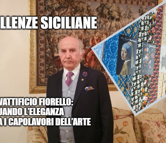 Quando la cravatta diventa un’opera d’arte: Silvio Fiorello porta la Sicilia nei grandi musei – Eccellenze Siciliane