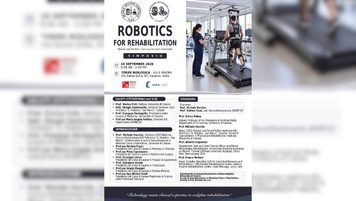 “Riabilitazione robotica: l’uomo e la macchina, un incontro necessario”. Domani esperti nazionali e internazionali a confronto a Catania sulle nuove frontiere della medicina riabilitativa