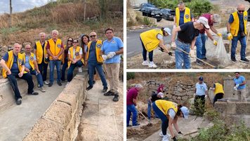 Niscemi (CL): volontari del distretto Lions 108Yb Sicilia e ambientalisti ripuliscono bevaio Costafredda