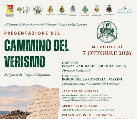 Nasce il “Cammino del Verismo”: sulle tracce di Verga e Capuana un nuovo itinerario tra letteratura, borghi e territorio