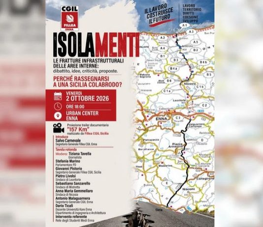 “Isolamenti”, a Enna dibattito sulla Nord-Sud e sulle fratture infrastrutturali delle aree interne