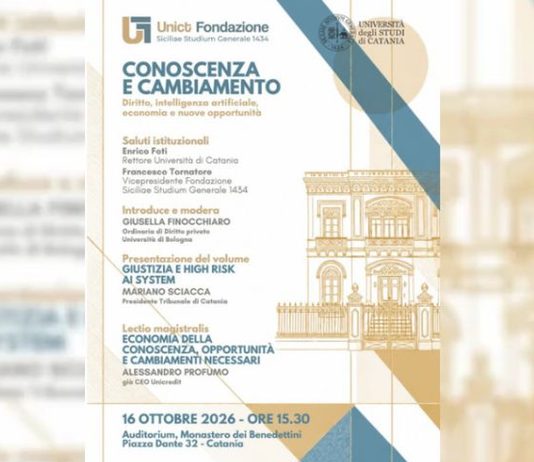 Diritto, intelligenza artificiale ed economia: all’Università di Catania un incontro con Mariano Sciacca e Alessandro Profumo